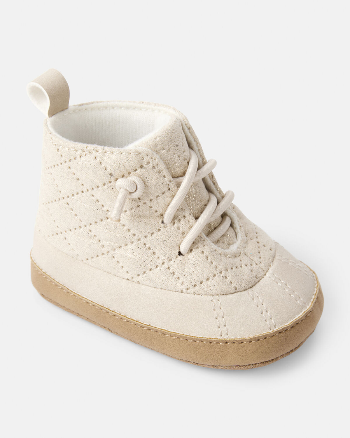 Baby Girl Sherpa Duck Boots - Ivory | Carter's Inc