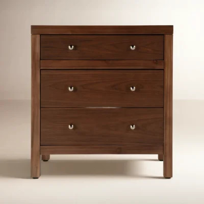 Celine 3-Drawer Acacia Dresser | Wayfair North America