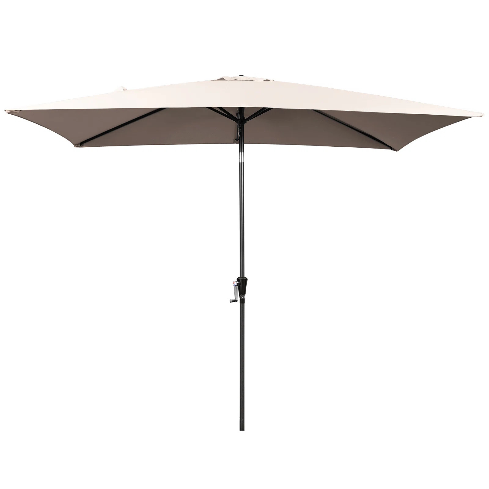 Boivin 120'' x 79.2'' Rectangular Market Umbrella | Wayfair Professional