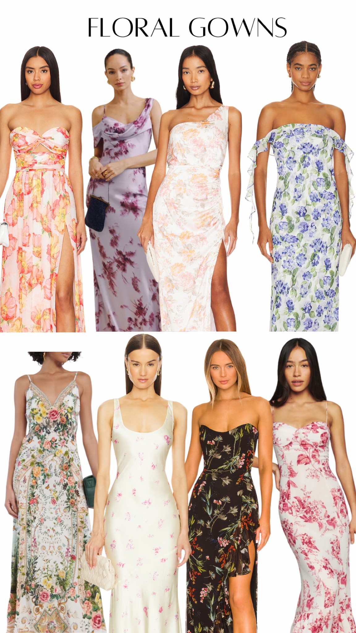 Floral gowns 🌸 

#LTKWedding #LTKParties #LTKStyleTip