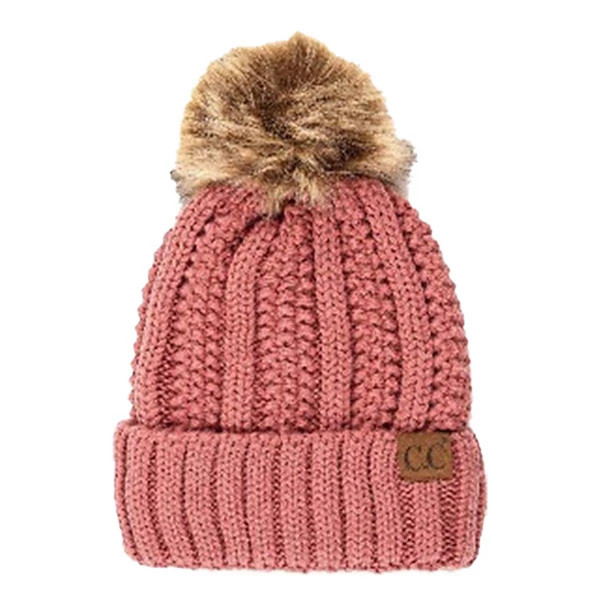 Women's C.C Four Tone Pom Beanie | Scheels
