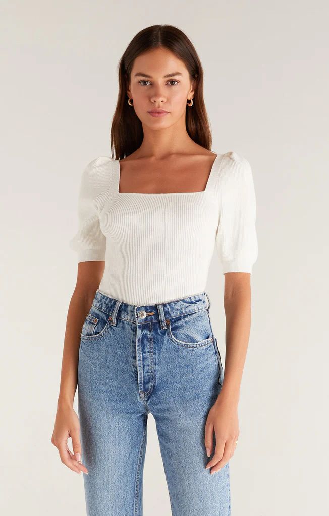 Sibyl Short Sleeve Sweater Top | Z Supply