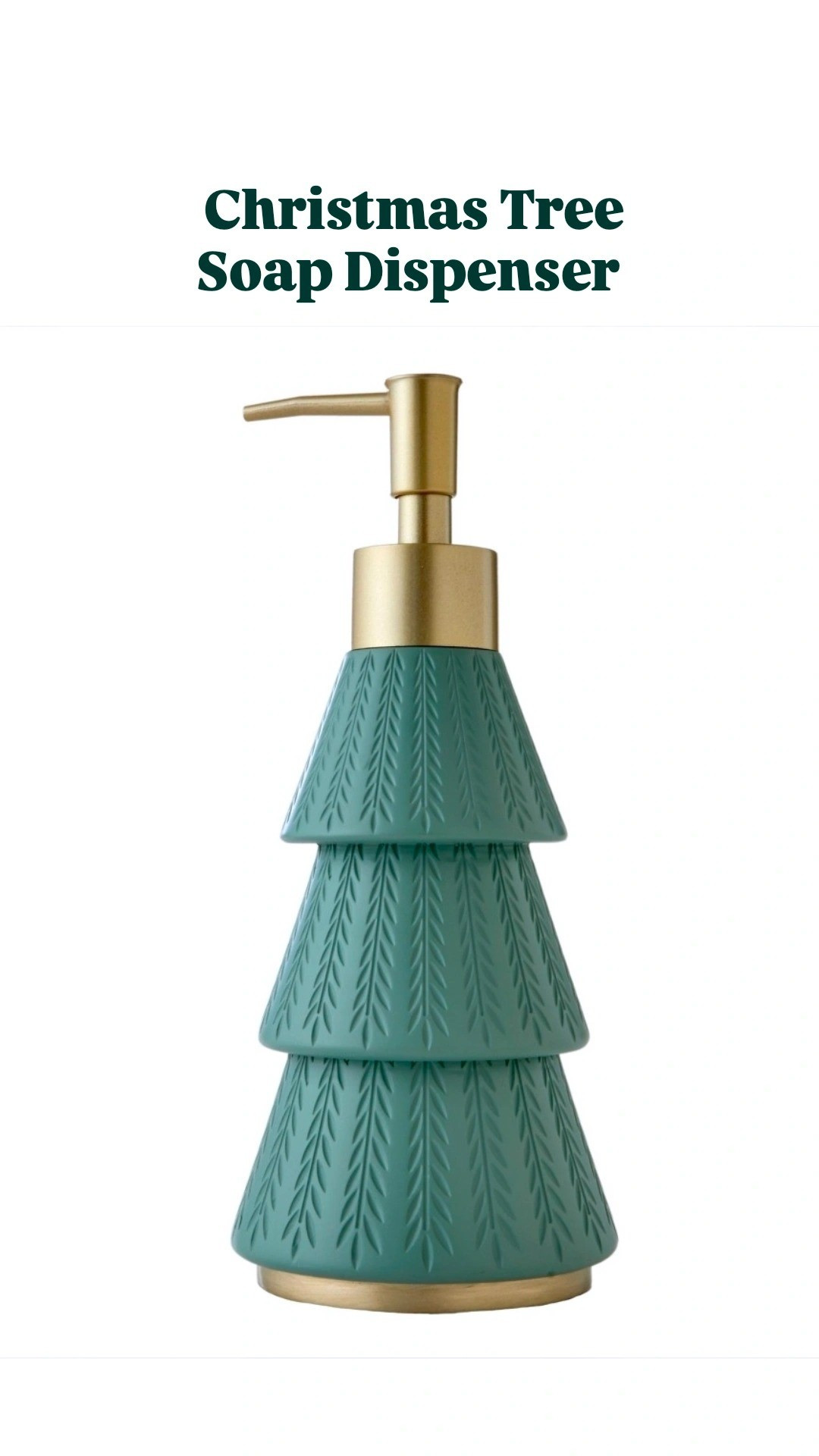 Christmas Tree Soap Dispenser 

#LTKHoliday #LTKSeasonal #LTKHome