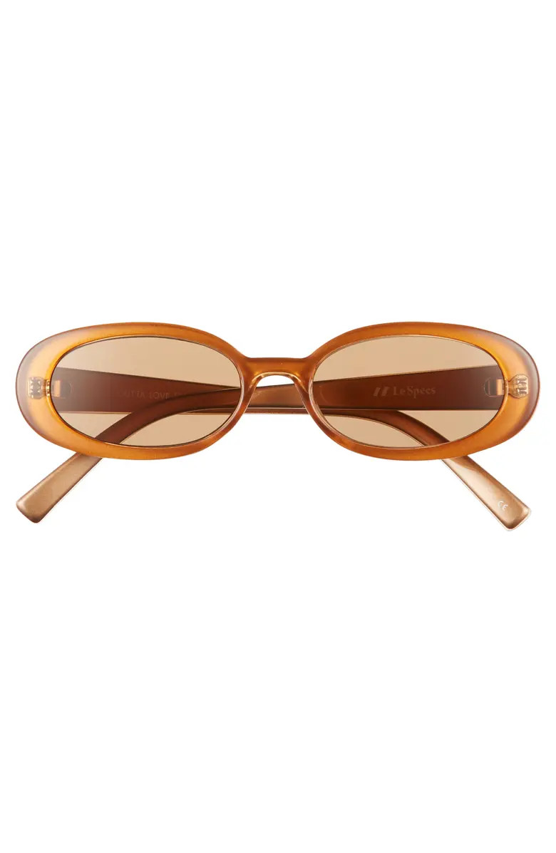 Outta Love 51mm Oval Sunglasses | Nordstrom