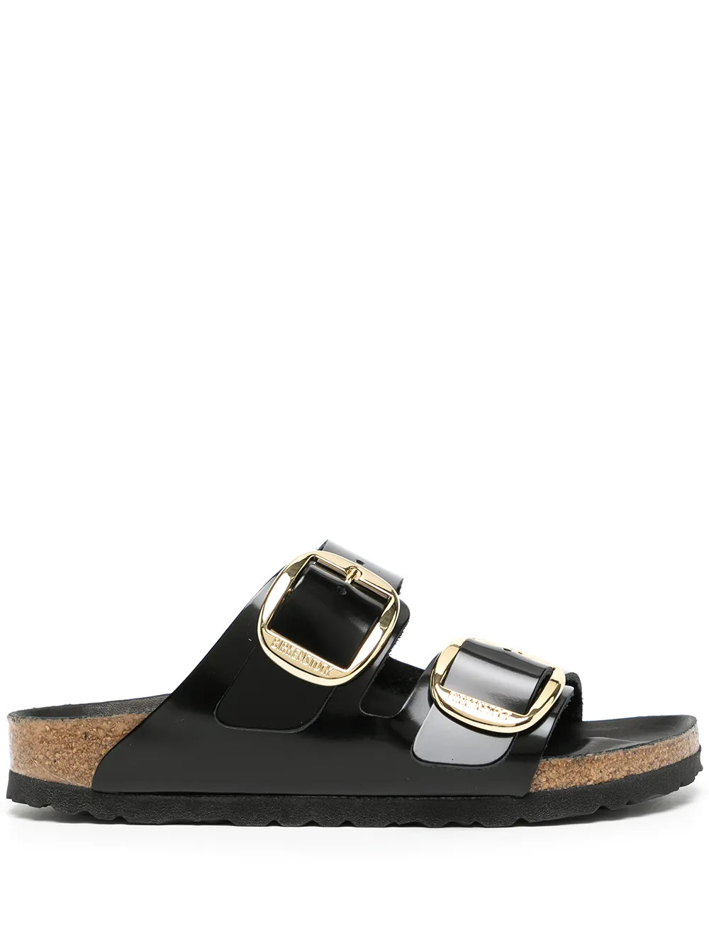Birkenstock Arizona double-buckle Sandals | Black | FARFETCH RO | Farfetch Global