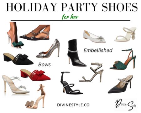 Be fun & festive this holiday season wearing these holiday party shoes. Dress them up with a jumpsuit, tuxedo pants or dress or give your denim and sweater a festive style. 👠 

#LTKHoliday #LTKGiftGuide #LTKSeasonal