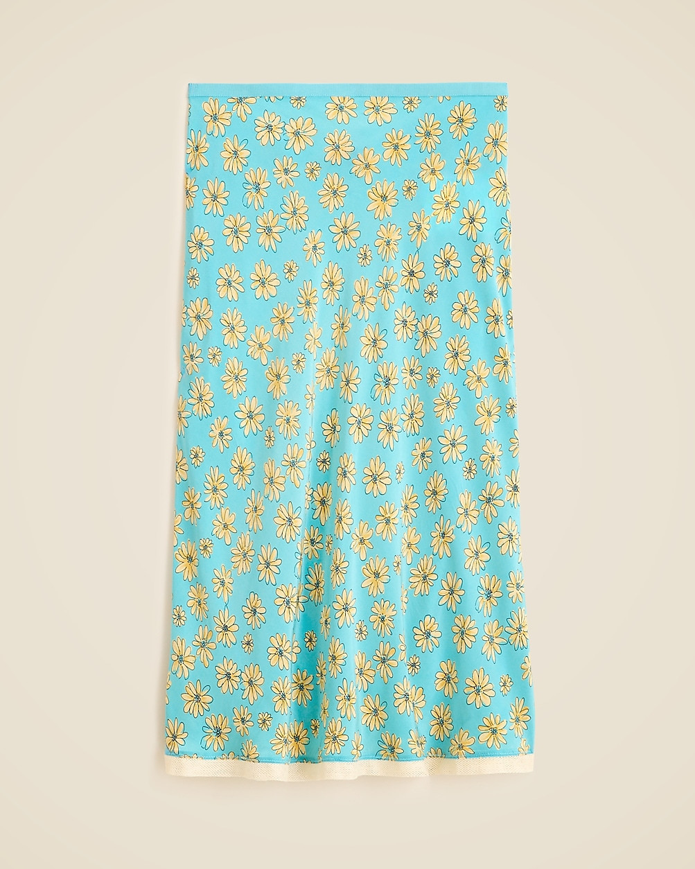 New Gwyneth slip skirt in retro daisy print | J. Crew US
