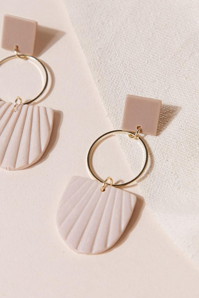 Clay Shell Earrings | Böhme US