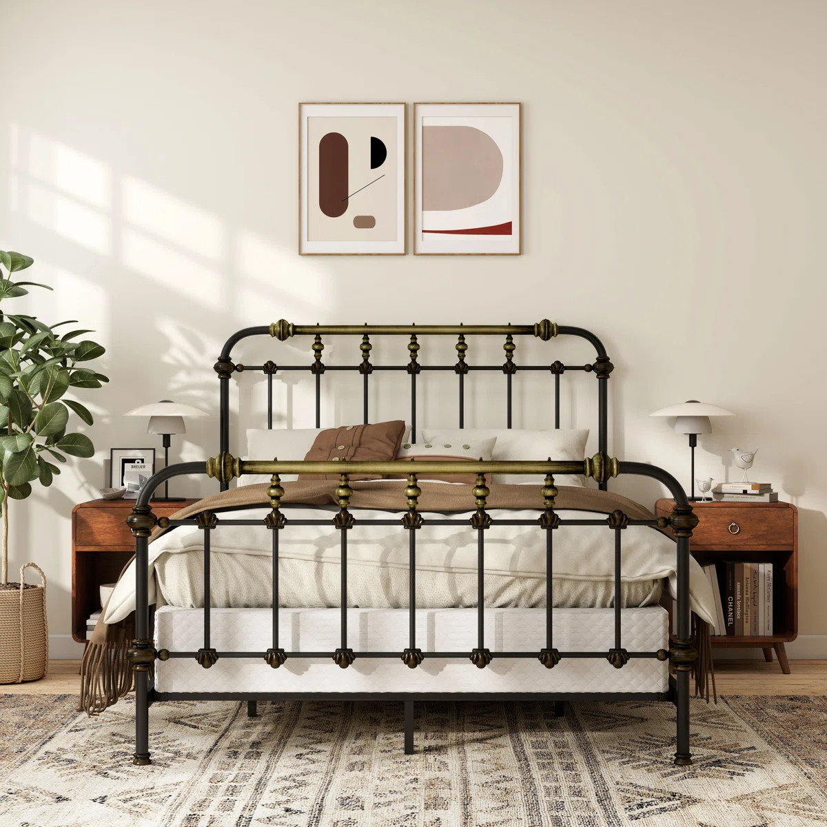 Stacie Metal Spindle Bed | Wayfair North America