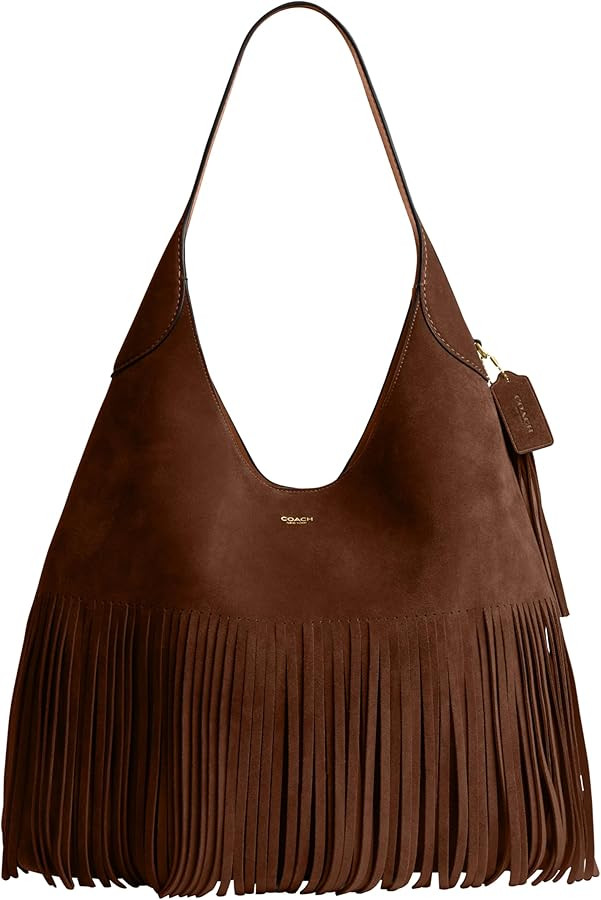 COACH Women's Suede Brooklyn Shoulder Bag 39 | Amazon (US)