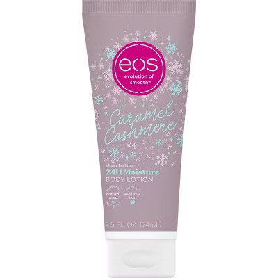 eos Mini Holiday Body Lotion - Caramel Cashmere - Travel Size - 2.5 fl oz | Target