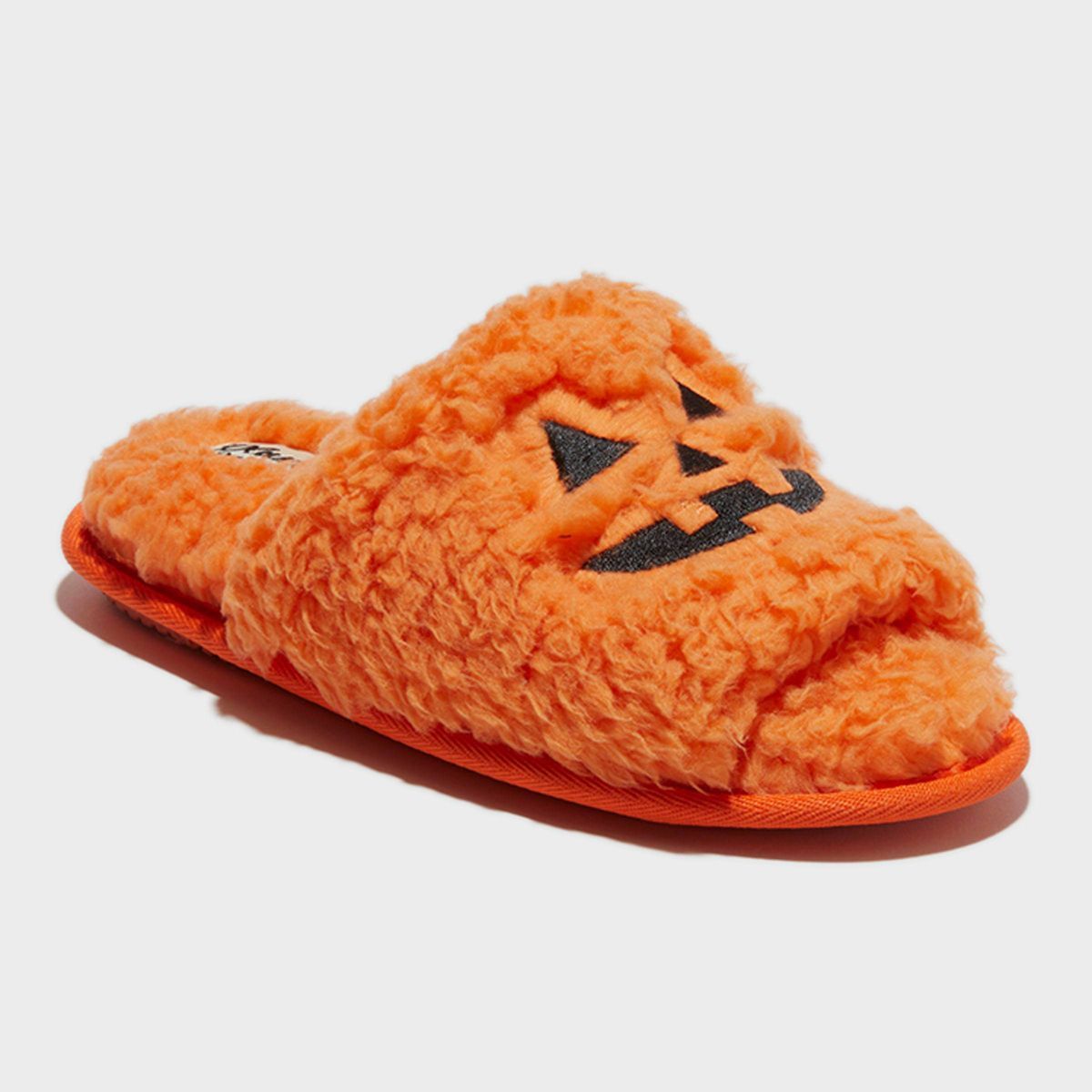 dluxe by dearfoams Women's Halloween Pumpkin Slippers - Orange | Target