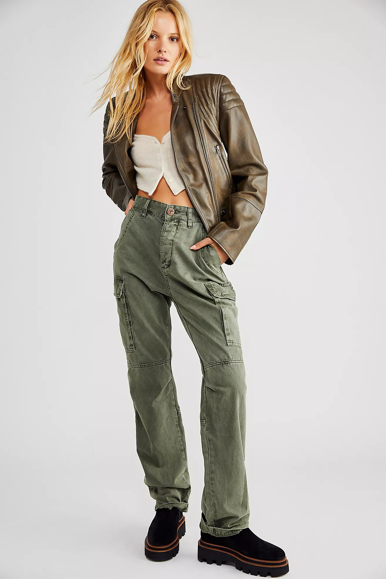 OneTeaspoon Cargo Motion Jeans | Free People (Global - UK&FR Excluded)