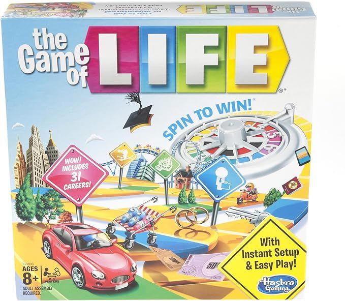 Amazon.com: Hasbro Gaming The Game of Life Board Game Ages 8 & Up (Amazon Exclusive) : Toys & Gam... | Amazon (US)