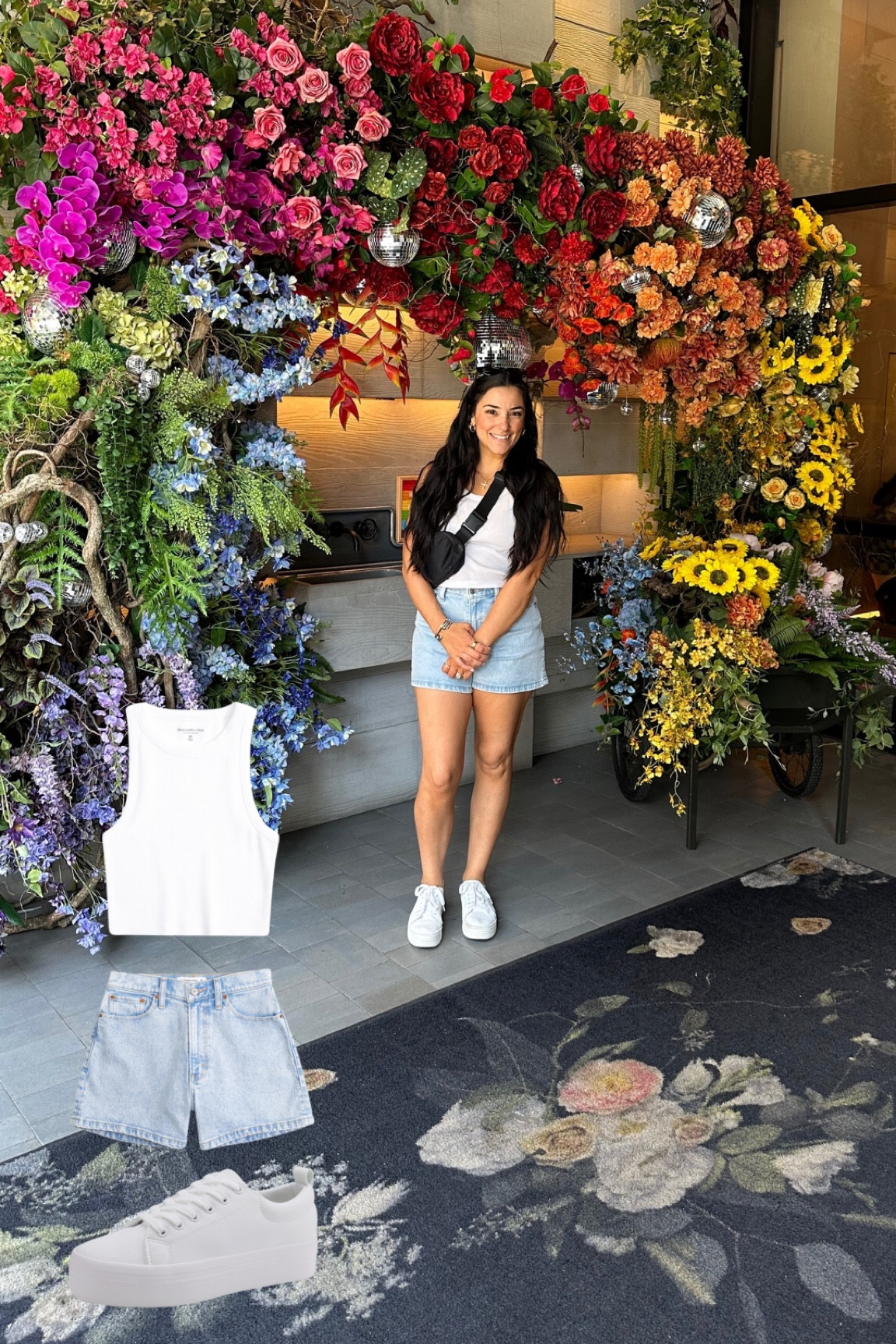 Outfit details for my must have pieces! 

Top - Large 
Shorts - 27

#LTKMidsize #LTKStyleTip #LTKShoeCrush