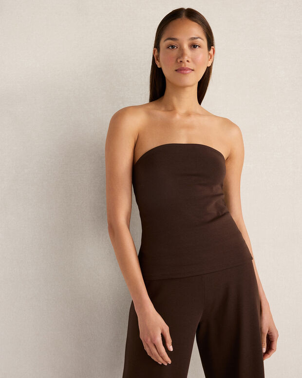 Organic Cotton Modal Strapless Top | Haven Well Within