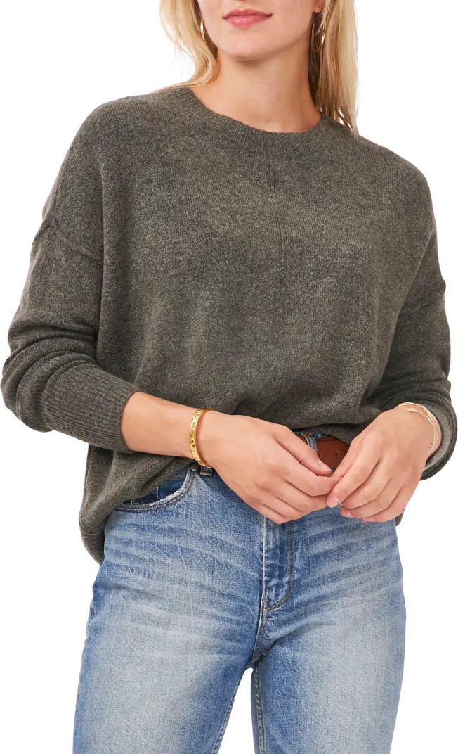 Center Seam Crewneck Sweater | Nordstrom