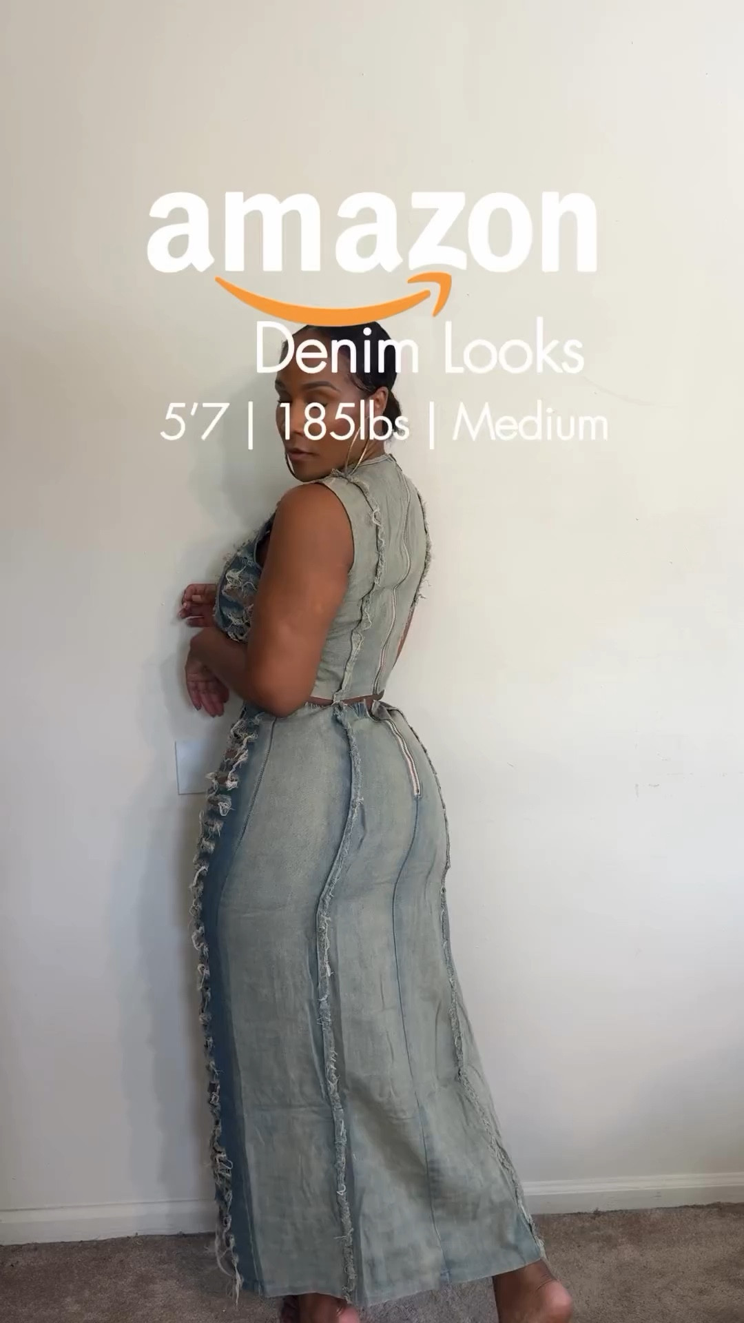 Sometimes I shock myself with the stuff I find on Amazon lol. 

I’m 5’7 182lbs and I ordered a medium in both. I could’ve did a small in the dress though

#LTKBeauty #LTKxMadewell #LTKVideo