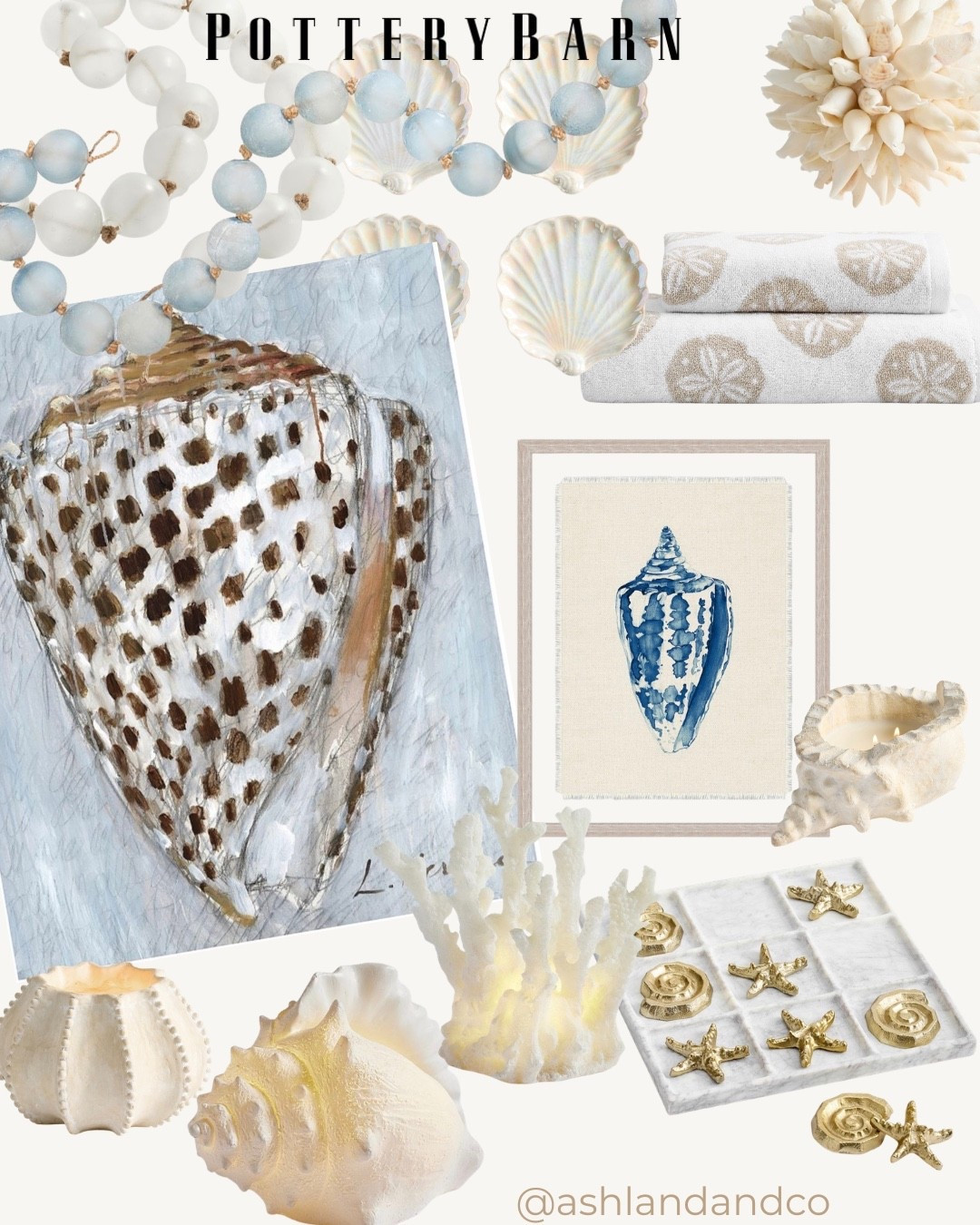 Coastal Classic PB drop! My aesthetic unlocked 🐚 #seashell #coastaldecor #seasidedecor 

#LTKHome