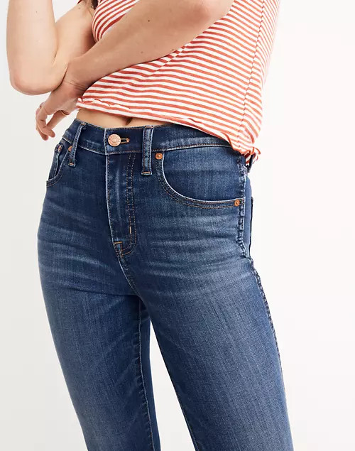 10" High-Rise Skinny Jeans in Danny Wash: TENCEL™ Denim Edition | Madewell