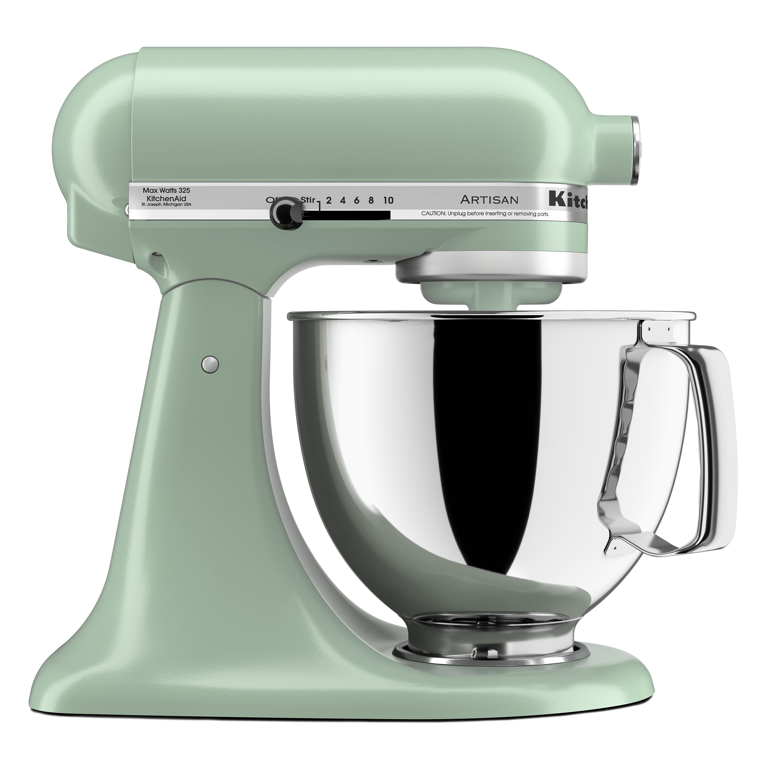KitchenAid Artisan Series 5 Quart Tilt-Head Stand Mixer, KSM150PS, Cardamom | Amazon (US)
