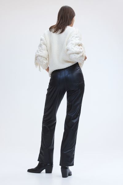 Straight Pants - Black - Ladies | H&M US | H&M (US + CA)