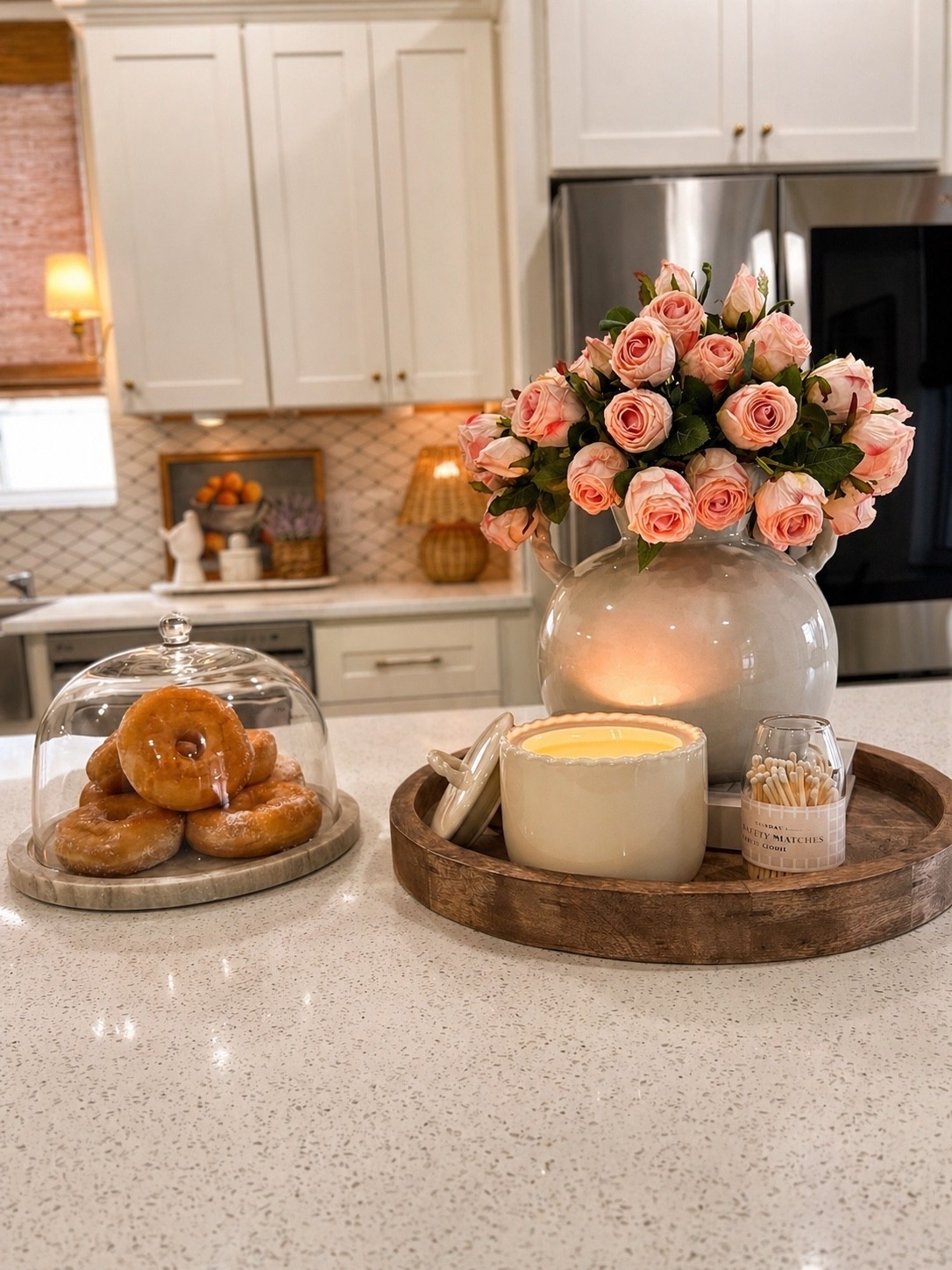 Kitchen Island Decor🤍

#LTKSeasonal #LTKHome #LTKSaleAlert