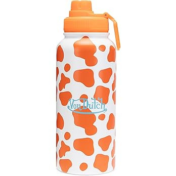 Von Dutch 32oz Hydration Double Walled Insulated Stainless Steel Bottle, BPA Free, 24 Hours Cold ... | Amazon (US)