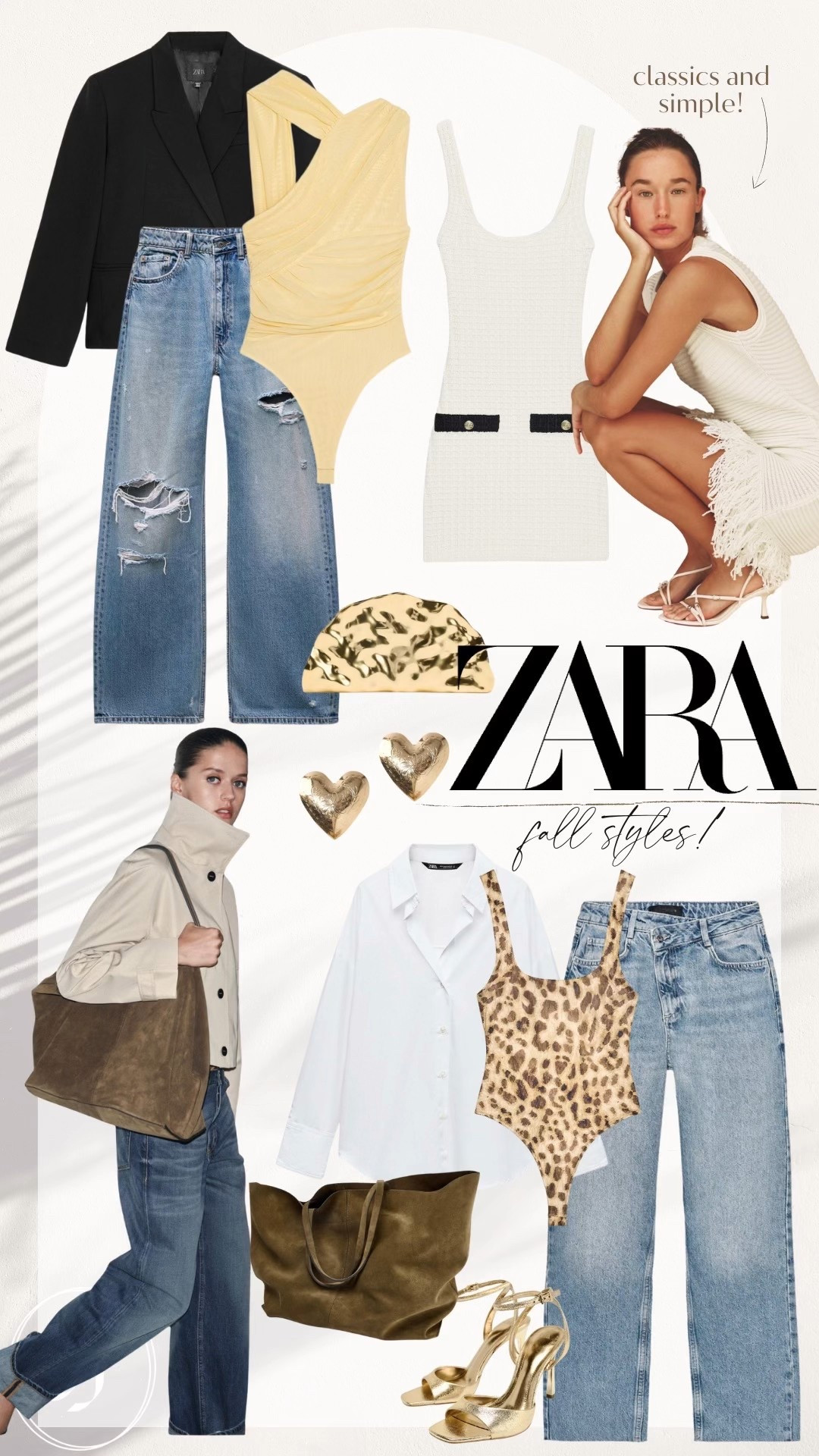 Zara fall 
Zara style 
Denim
Classic 

#LTKxVICI #LTKautumn

#LTKSeasonal