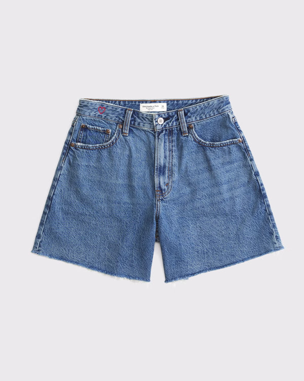 High Rise Loose Short | Abercrombie & Fitch (US)