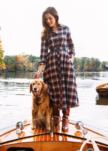 The coziest flannel dress to wear this season. I have been pairing this with warm socks, boots, and my favorite oversized denim jacket. 