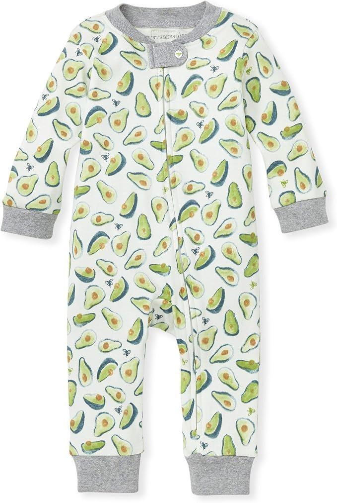 Burt's Bees Baby Baby Boys' Sleep and Play Pjs, 100% Organic Cotton One-Piece Romper Jumpsuit Zip... | Amazon (US)