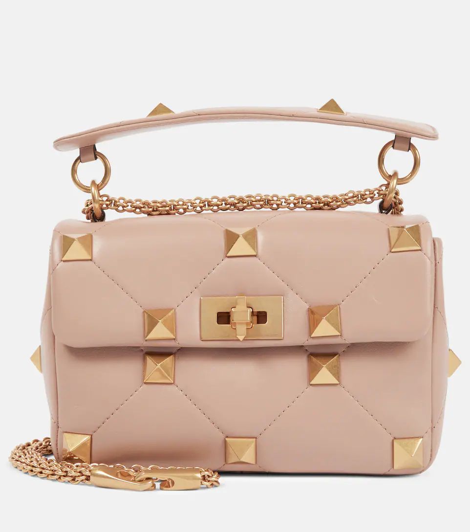 Roman Stud Medium leather shoulder bag | Mytheresa (US/CA)