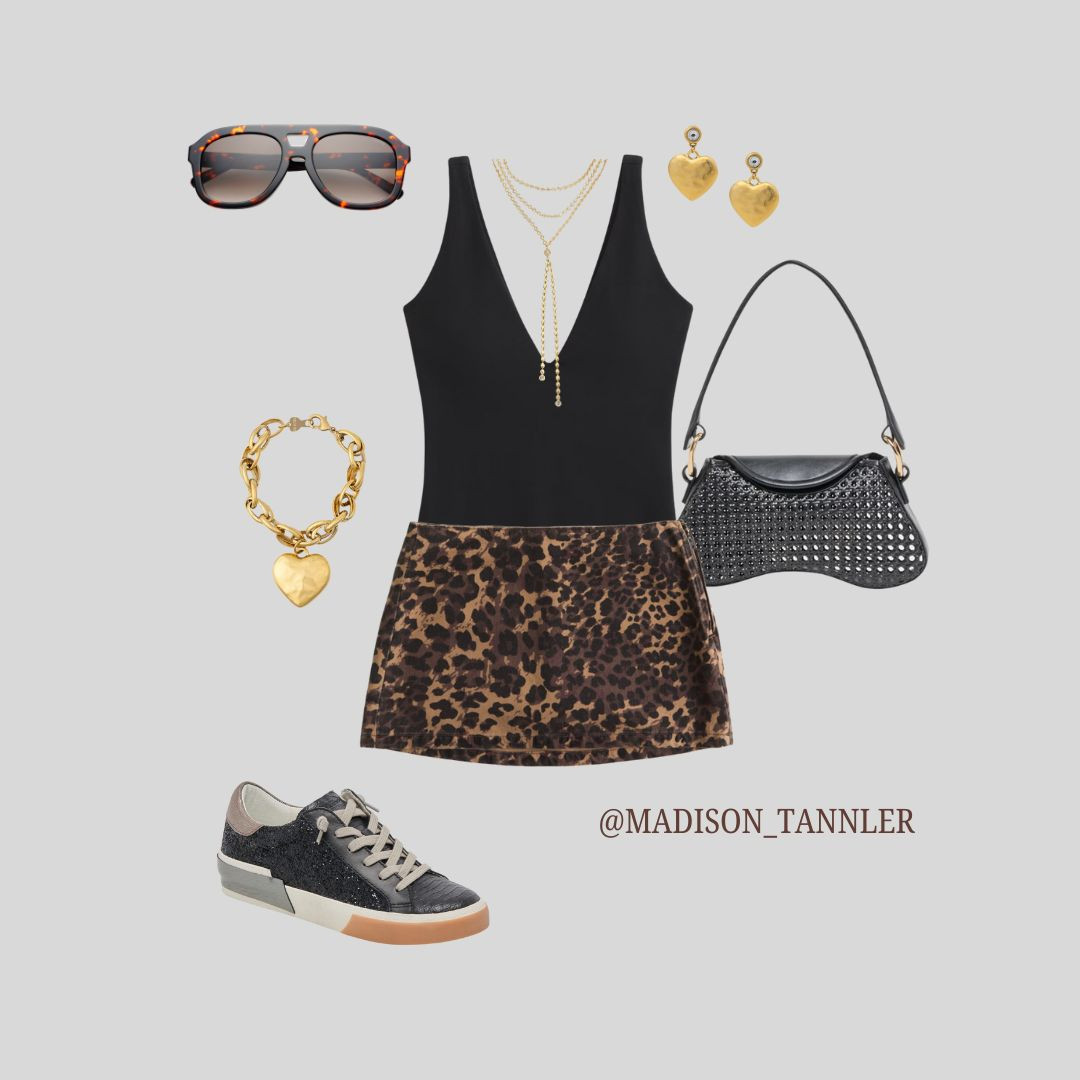 such a fun and cute outfit for dinner or shopping  

 #LTKSeasonal #LTKStyleTip #LTKShoeCrush