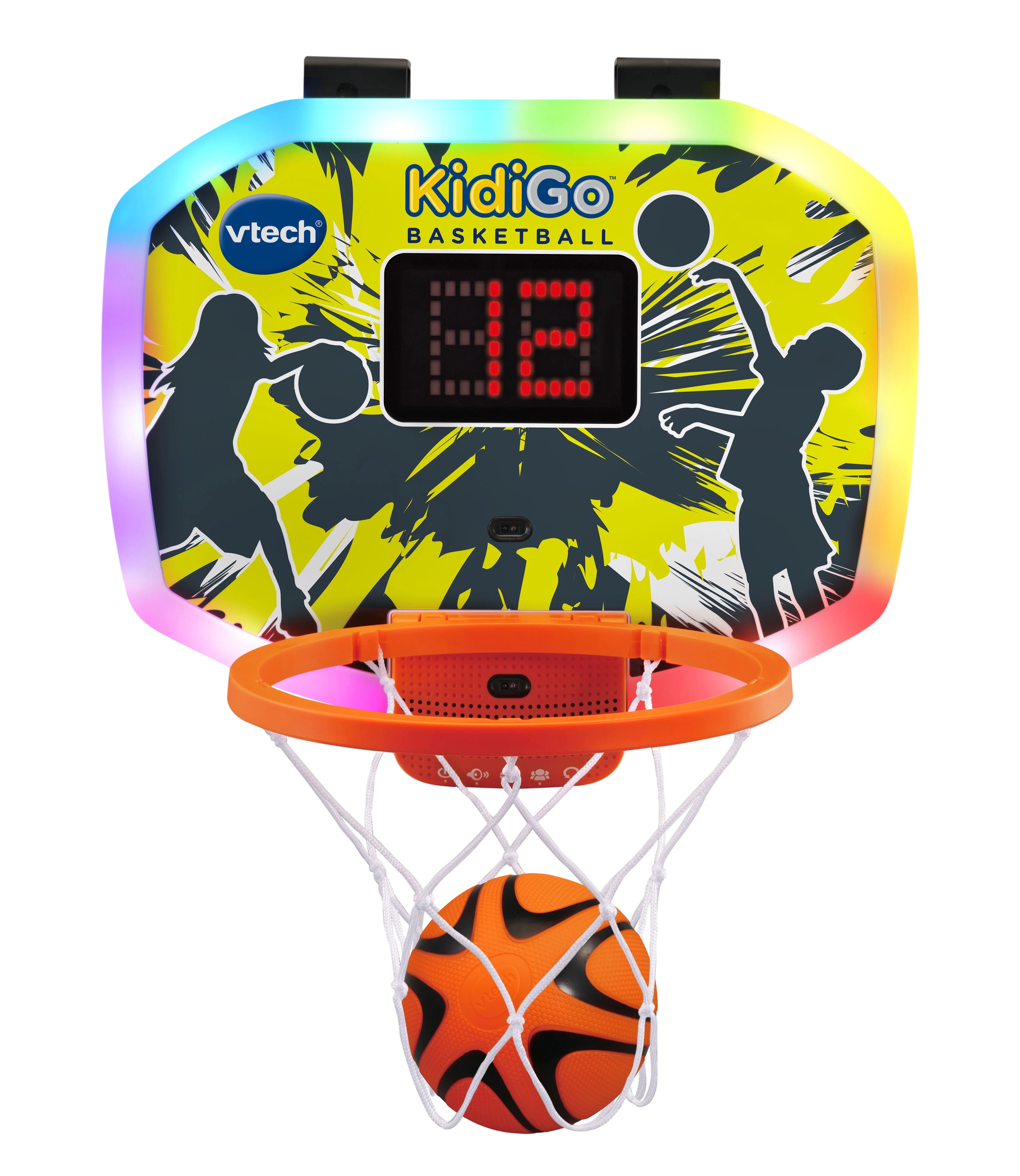 VTech KidiGo Basketball Hoop With Basketball and Light-Up Scoreboard - Walmart.com | Walmart (US)