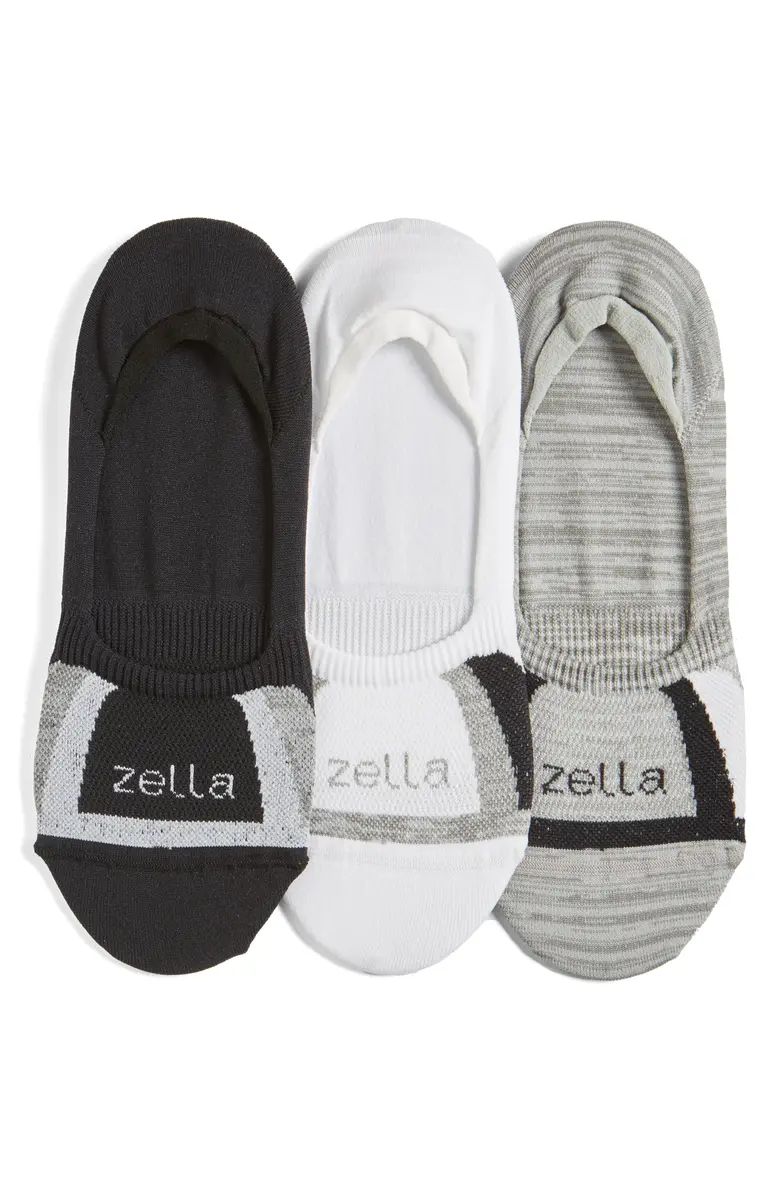 Zella 3-Pack Low Profile Socks | Nordstrom