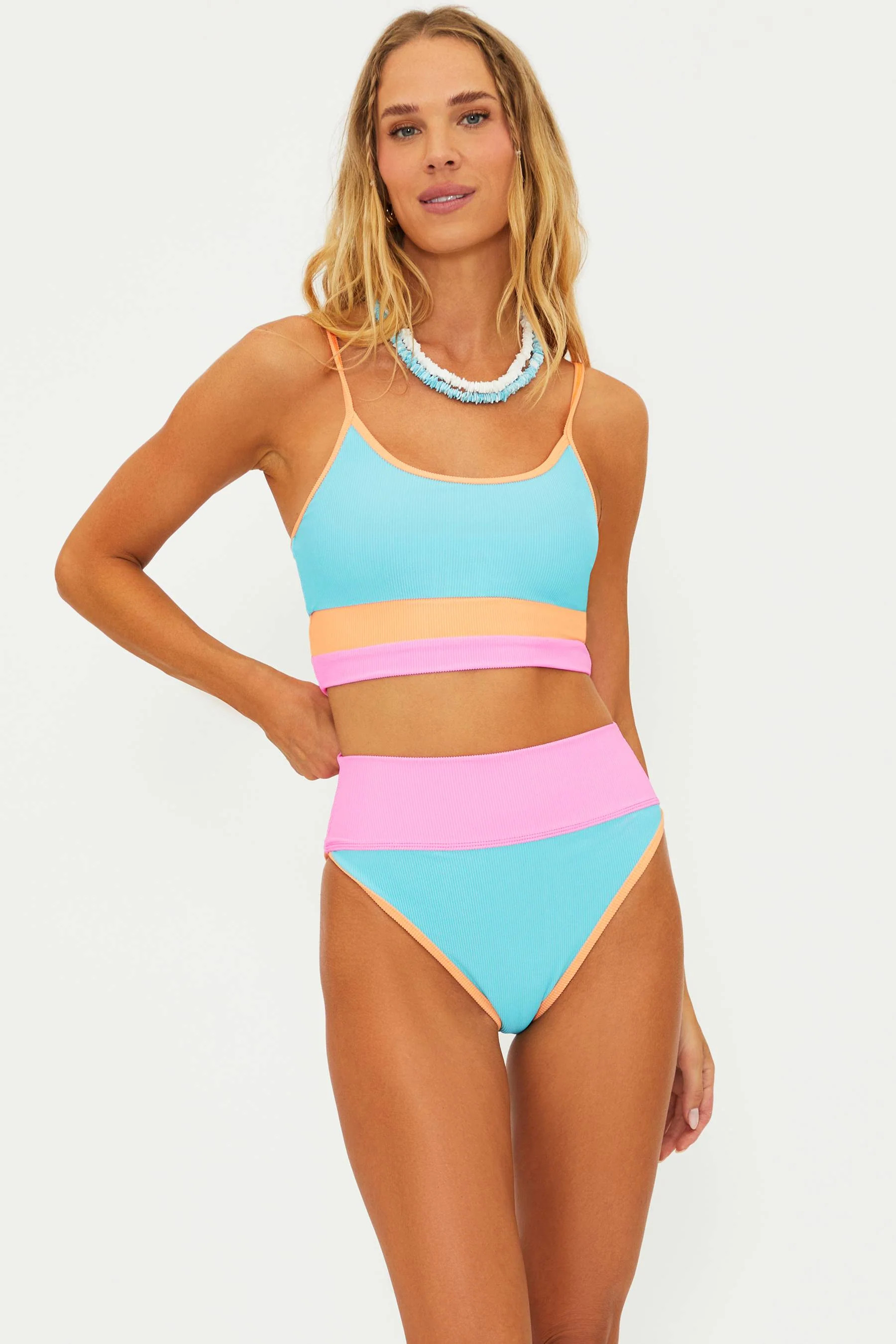 Eva Top Crush Colorblock | Bikini Top | Beach Riot | Beach Riot