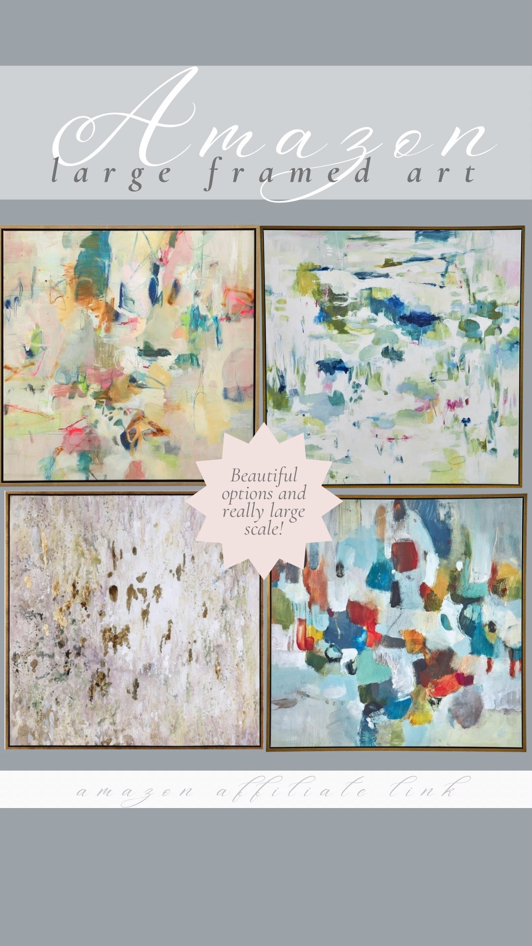 Gorgeous framed Amazon canvas art 

#LTKStyleTip #LTKHome