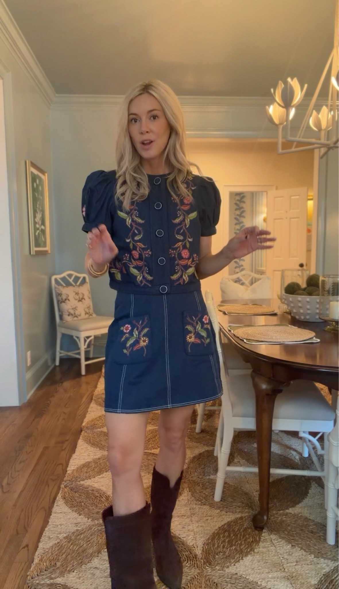 fall try-on with Elizabeth James the Label! so many good lightweight pieces for now and into chillier weather! all the suede, denim, tops, sets, and everything in between

#LTKSeasonal #LTKootd #LTKmomlife