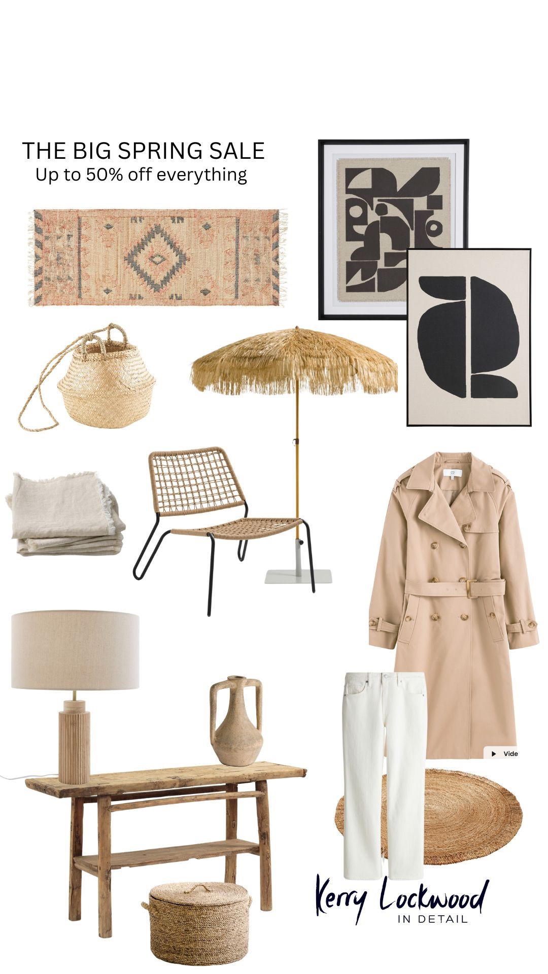 The perfect trench plus some of my sale picks x