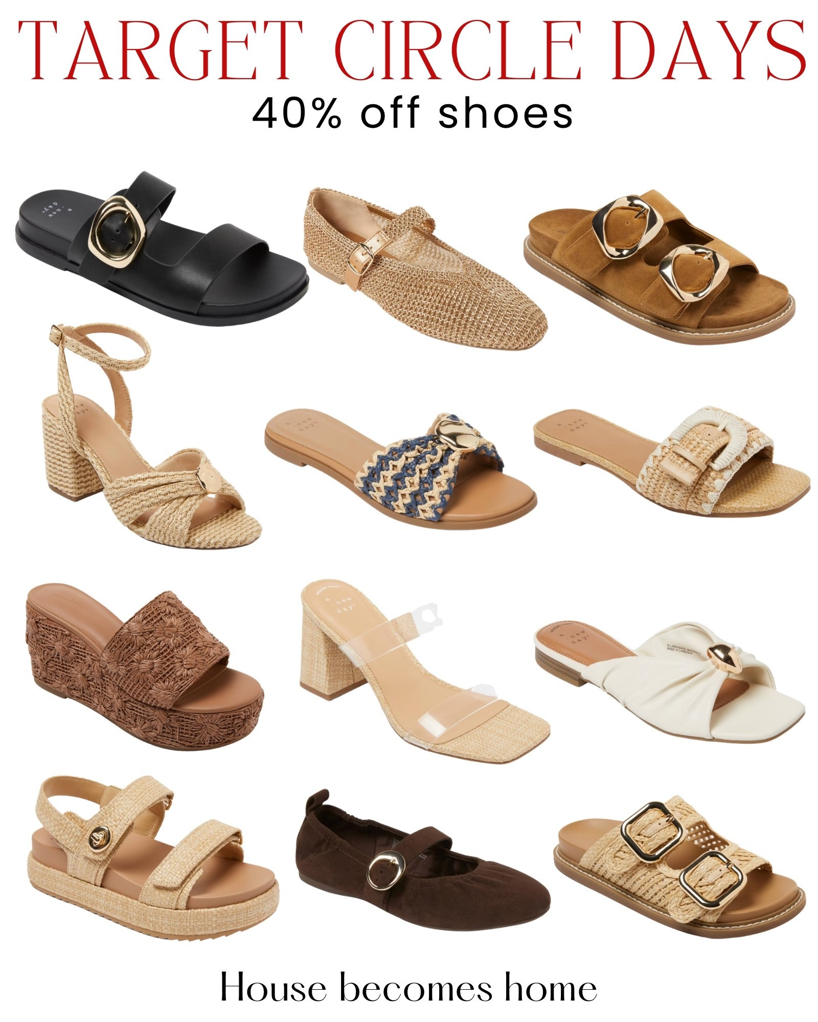 Target circle days! 40% off shoes!

#LTKSaleAlert #LTKSeasonal #LTKTravel