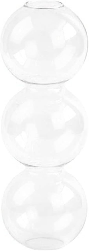 Clear Glass Bubble Hydroponic Vase,7 Inch Cute Style Bubble Vase Unique Floral Vase Creative Glob... | Amazon (US)