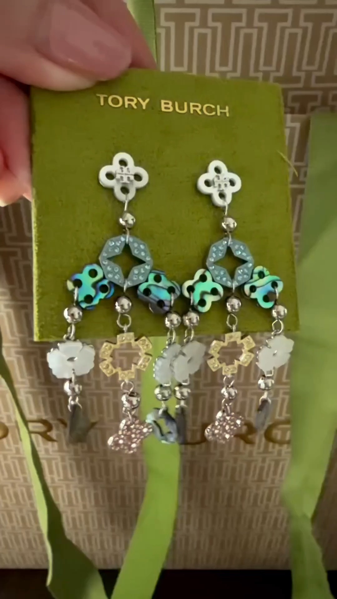 SMALL FORGET ME NOT CHANDELIER EARRINGS
Tory Burch sale going on now!

Capturing the spirit of the delicate yet strong wildflower associated with enduring love. The Small Forget Me Not Chandelier Earrings are designed with graphic cutouts detailed with mother-of-pearl, abalone and crystal

#LTKTravel #LTKootd #LTKWedding