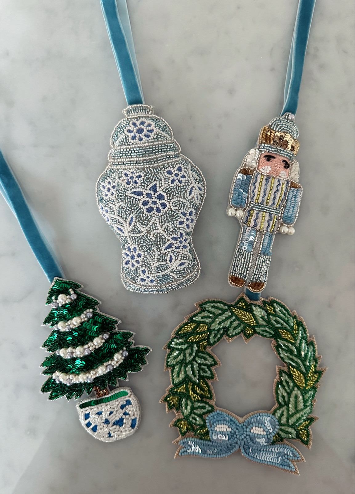 Chapple chandler x Beth Ladd grandmillennial Christmas ornaments 

#LTKHoliday #LTKHome