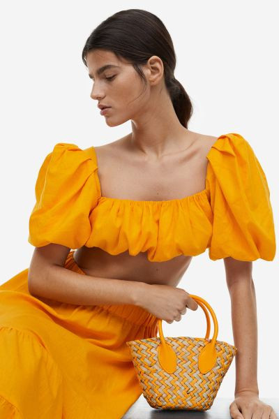 Mini Straw Shopper | H&M (US + CA)