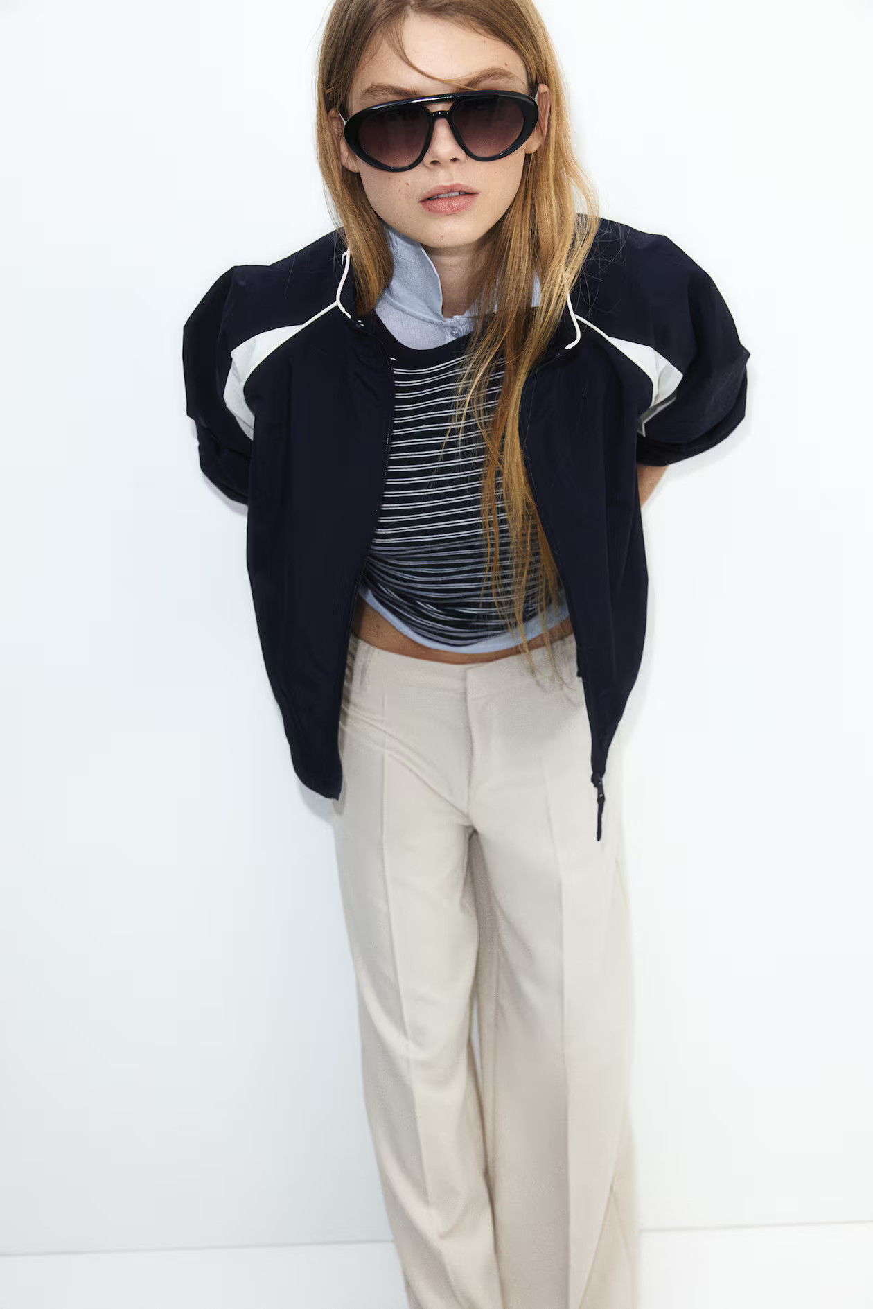 Wide tailored trousers | H&M (UK, MY, IN, SG, PH, TW, HK)