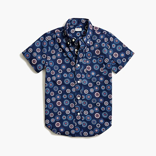 Boys' fireworks shirt | J.Crew Factory