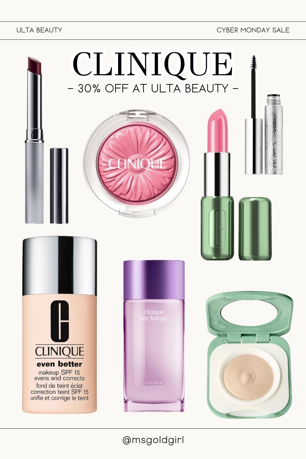 30% OFF all Clinique at @Ultabeauty online today and tomorrow only! I’ve highlighted a few of my favorite products, including the lip color in shades Sweet Pop and Sugar Pop and the Cheek Pop in Pink Pop! #ad #ultabeauty #ulta

#LTKCyberWeek #LTKBeauty #LTKFindsUnder50