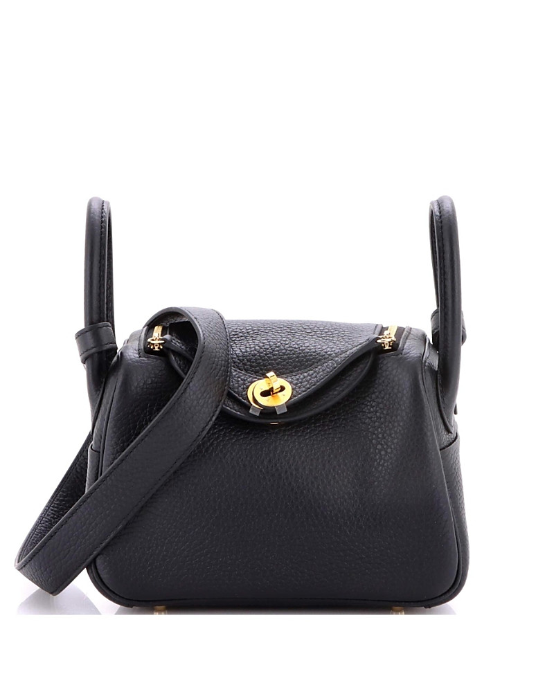 Pre-Owned HERMES Mini Lindy Bag Clemence | Bloomingdale's (US)
