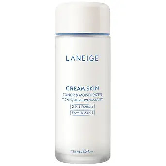 LANEIGE Cream Skin Toner & Moisturizer: 2-in-1 Amino Acid Rich Liquid, Soothe, Hydrate, and Stren... | Amazon (US)